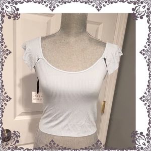 NWT Caren Forbes unique top fab! 1 left Sz M